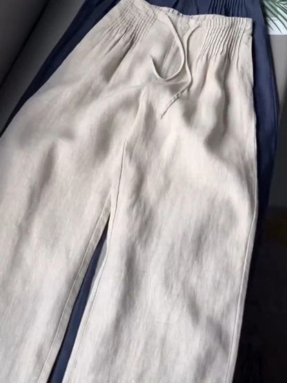 Women's Drawstring Wide Leg Pants