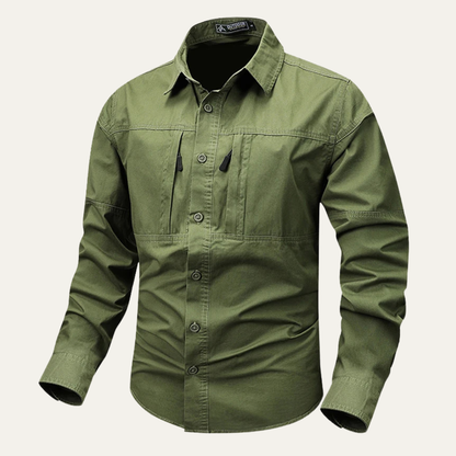 Men's Tactical Sweater Waterproof Pockets - Fashinoza