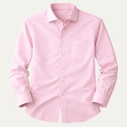 Men's Slim Fit Stretch Dress Shirt Lightweight - Fashinoza