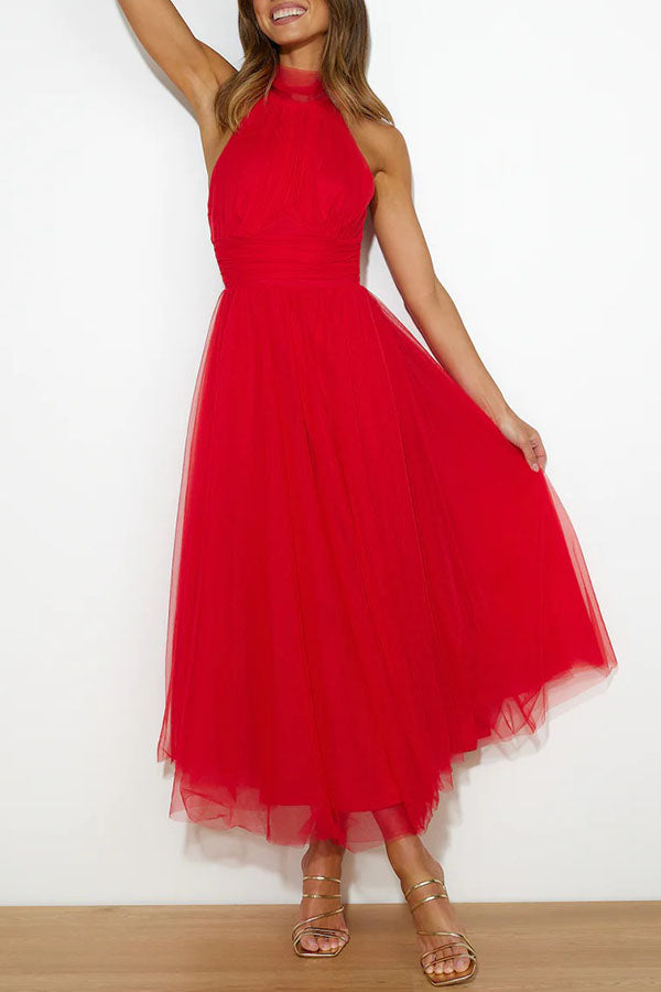 Women's Tulle Wedding Guest Dress
