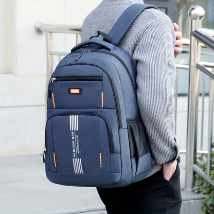 Bennett Men's Leather Backpack Durable Utility