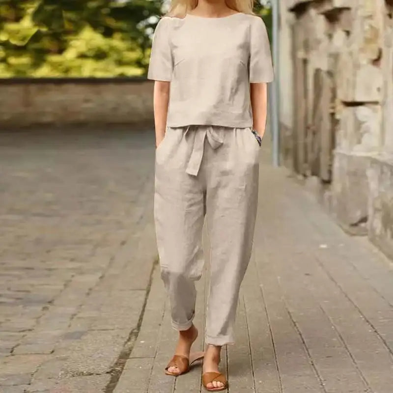 Alyssa | Women’s Summer Relaxed Two Piece Set