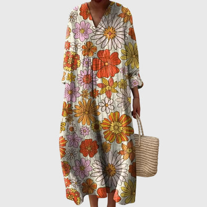 Women’s Elegant Tiered Midi Dress