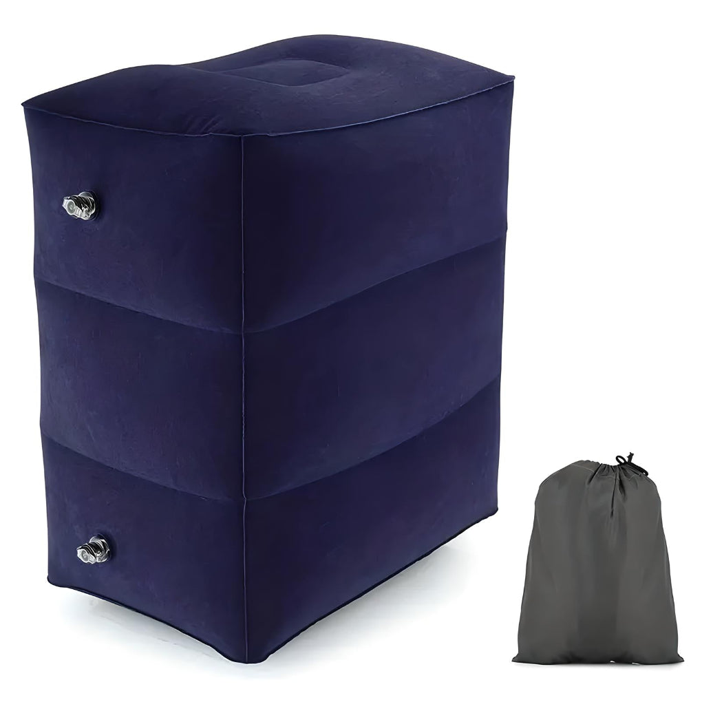 Inflatable Footrest For Travel