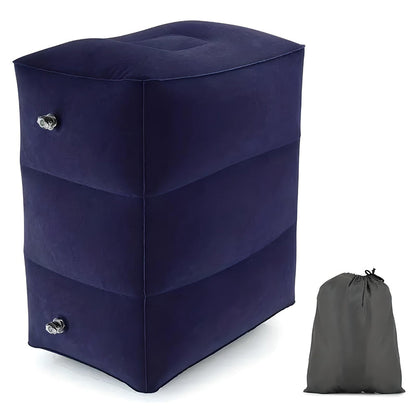 Inflatable Footrest For Travel