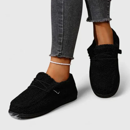 Women's Low Cut Textured Loafers