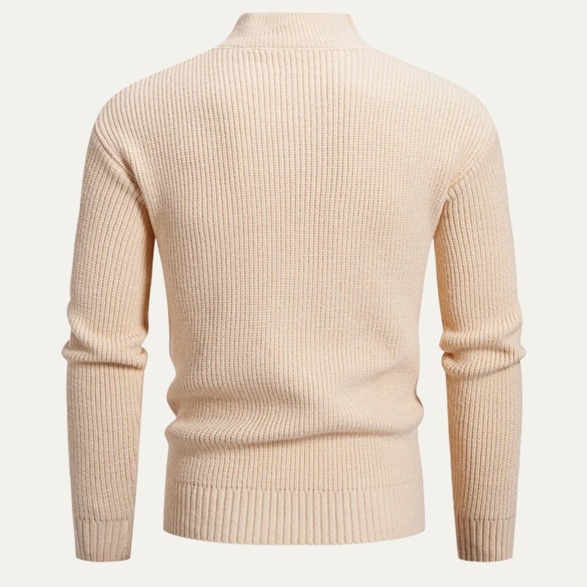 Men's Winter Knitted Sweater Button Front