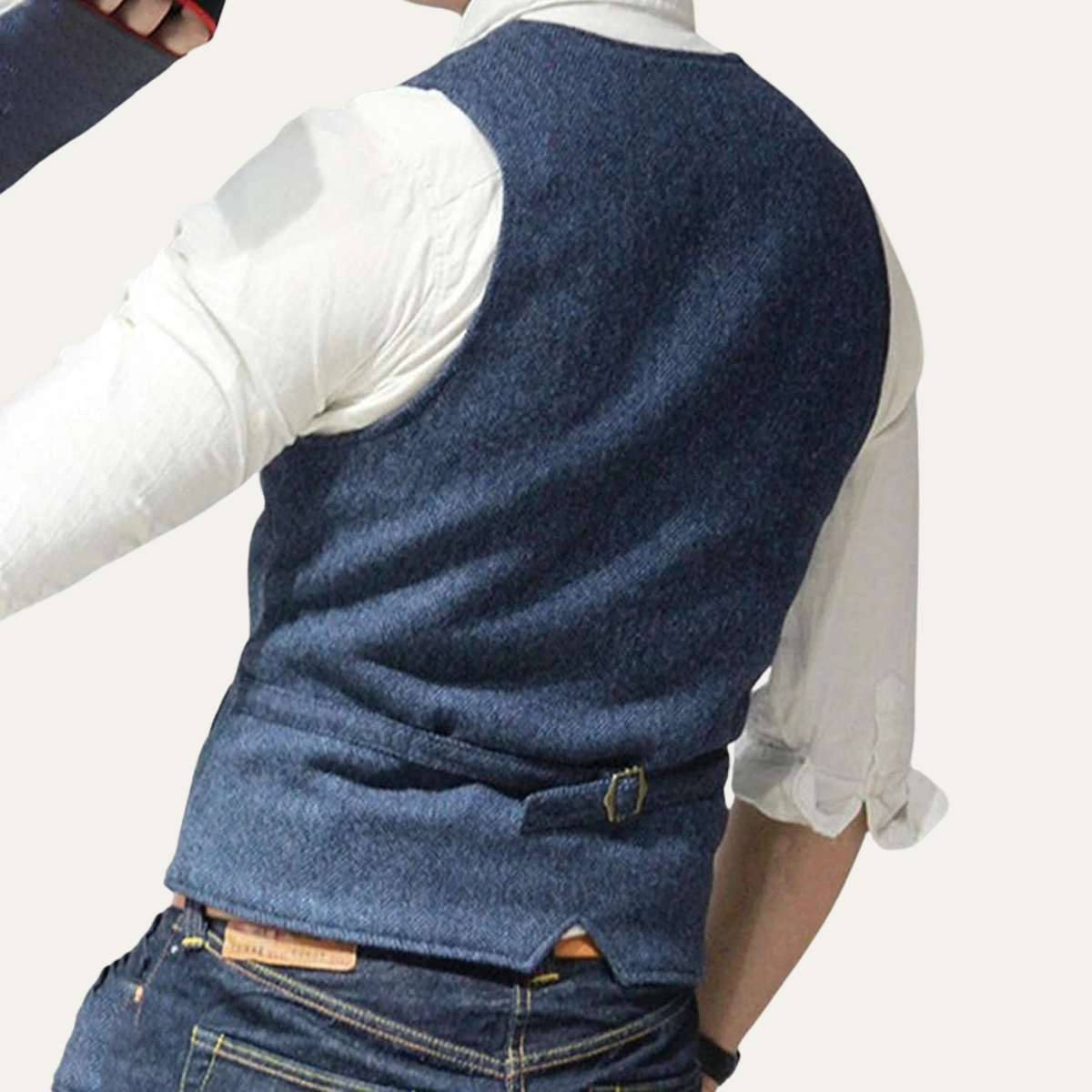 St. Andrews Men's Vintage Button Up Vest