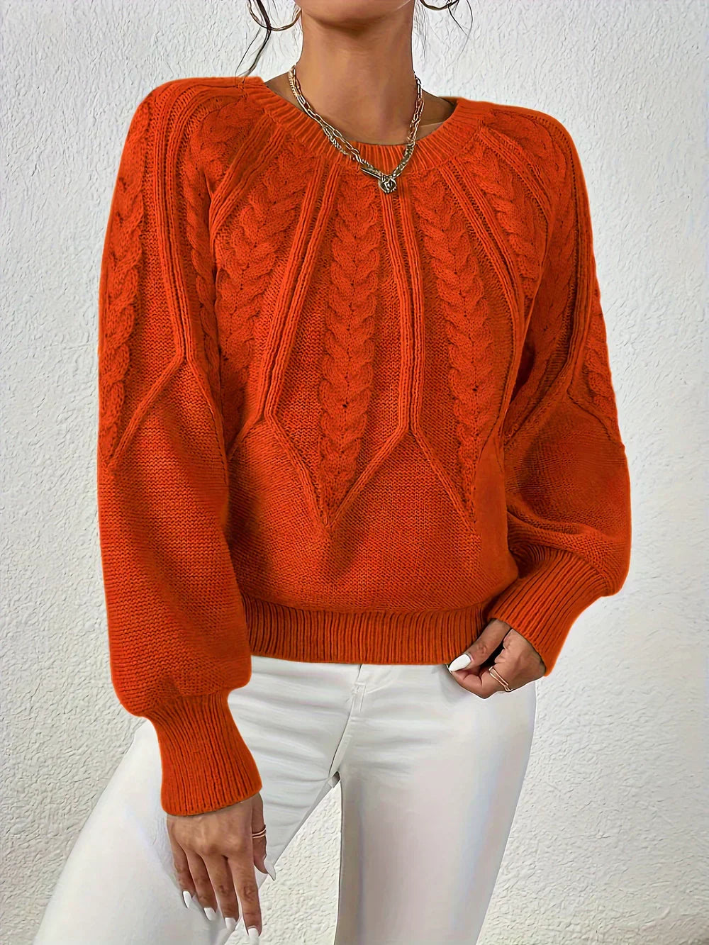 Women's Cable Knit Sweater