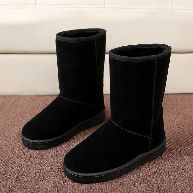 Relaxed Fit Lined Ankle Boots for Women – Support & Cozy Warmth Caliboot