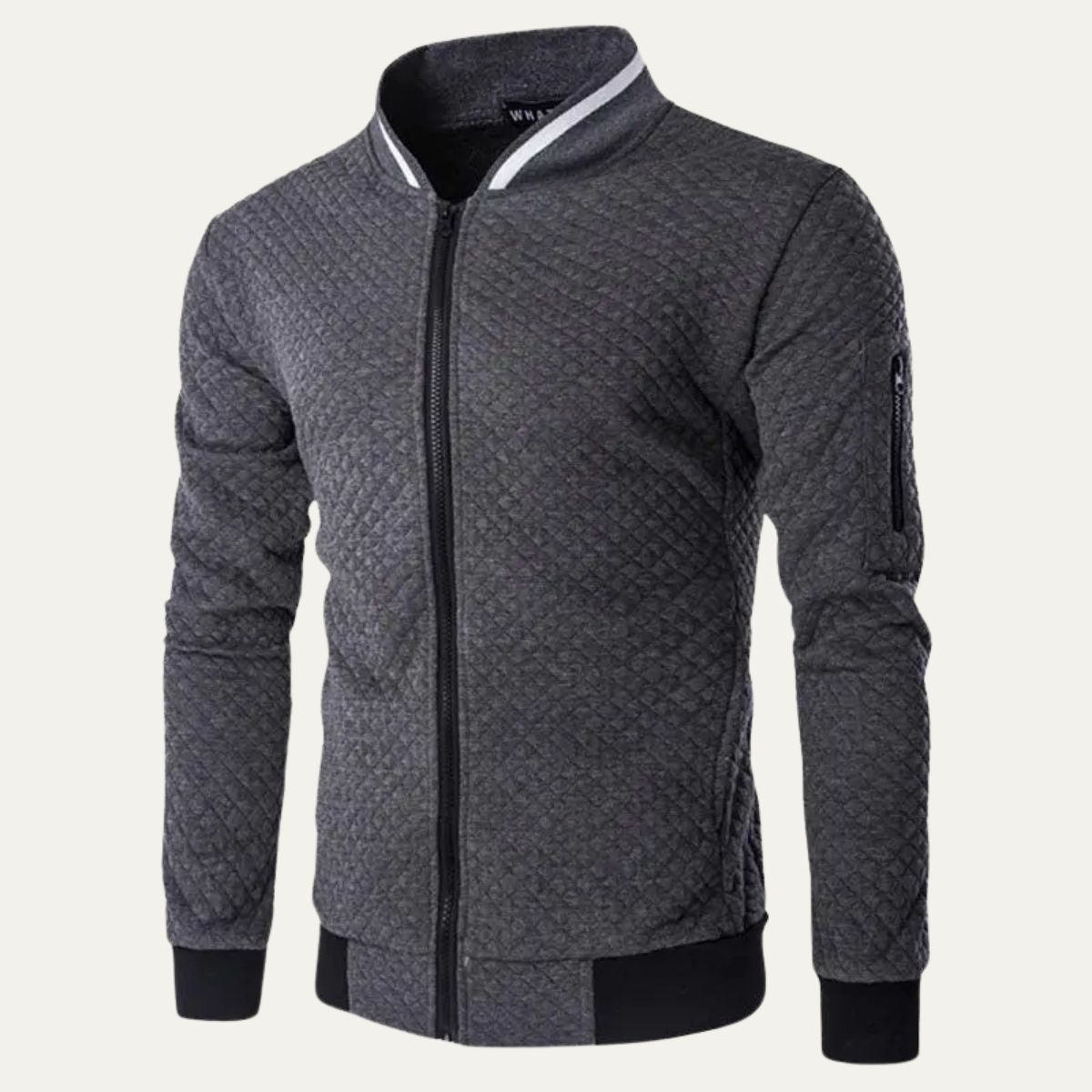 Men's Lightweight Quilted Bomber Jacket