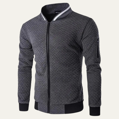 Men's Lightweight Quilted Bomber Jacket