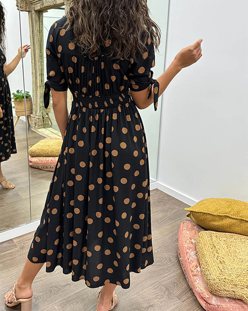 Women's Polka Dot Dress