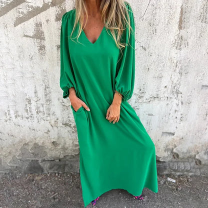 Lillian Boho Dress with Pockets