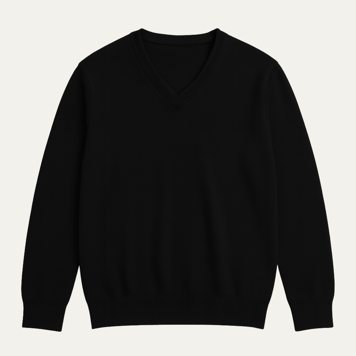 Men's Soft Knit V Neck Sweater Warm - Fashinoza