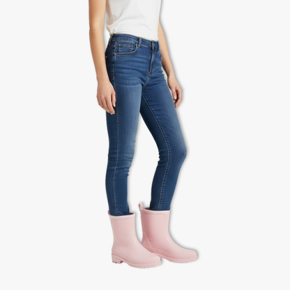 Women's Fashion Waterproof Anti-Slip Ankle Rain Boots