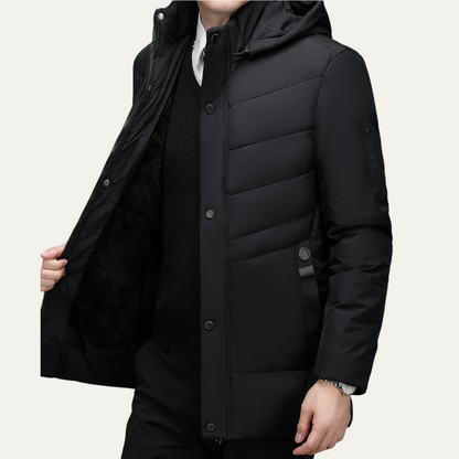 Men's Winter Hooded Puffer Jacket