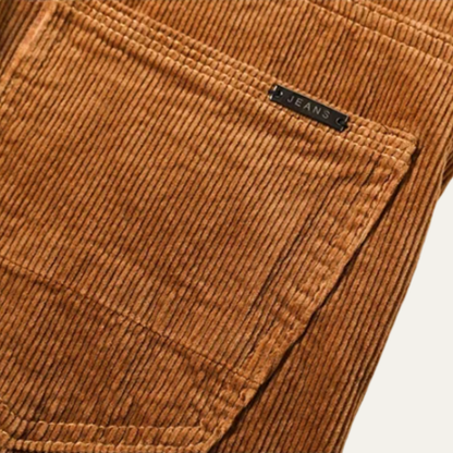 Men's Slim Fit Corduroy Pants
