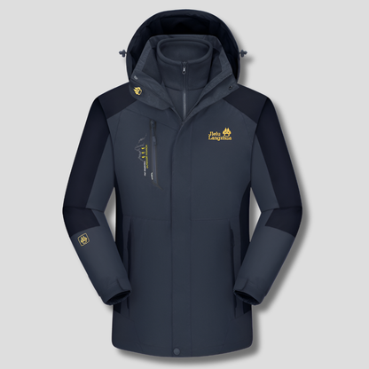 3-In-1 Waterproof Ski Jacket Winter