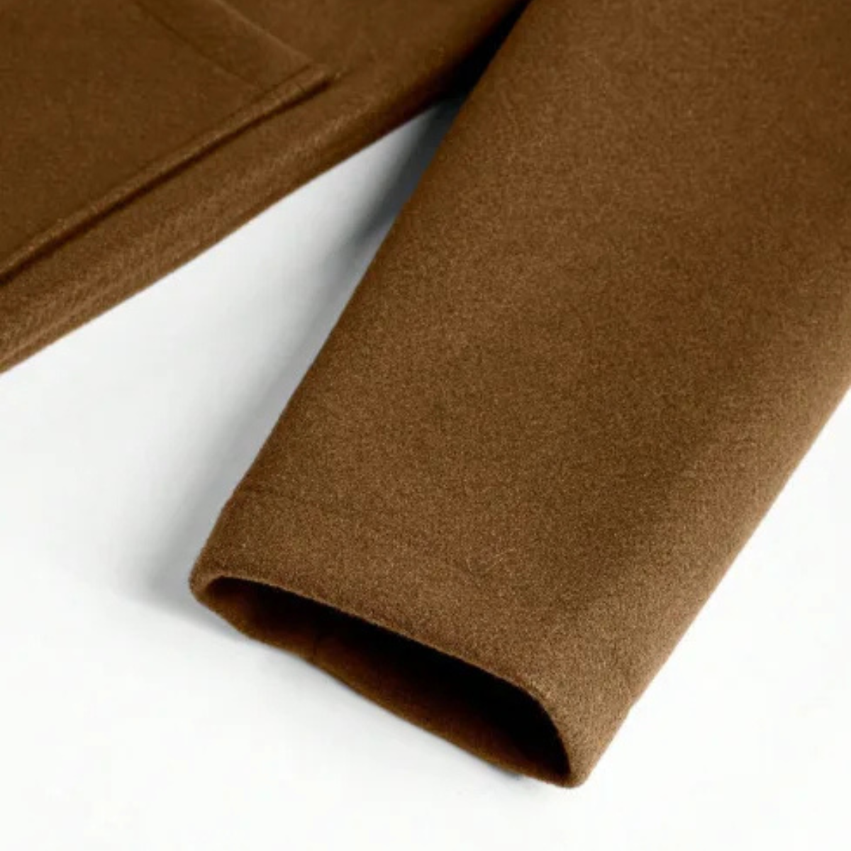 Men's Slim Fit Wool Overcoat Classic Winter