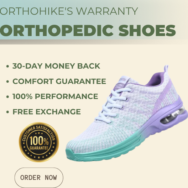Orthopedic Walking Shoes for Women with Arch Support and Breathable Air Mesh Upper