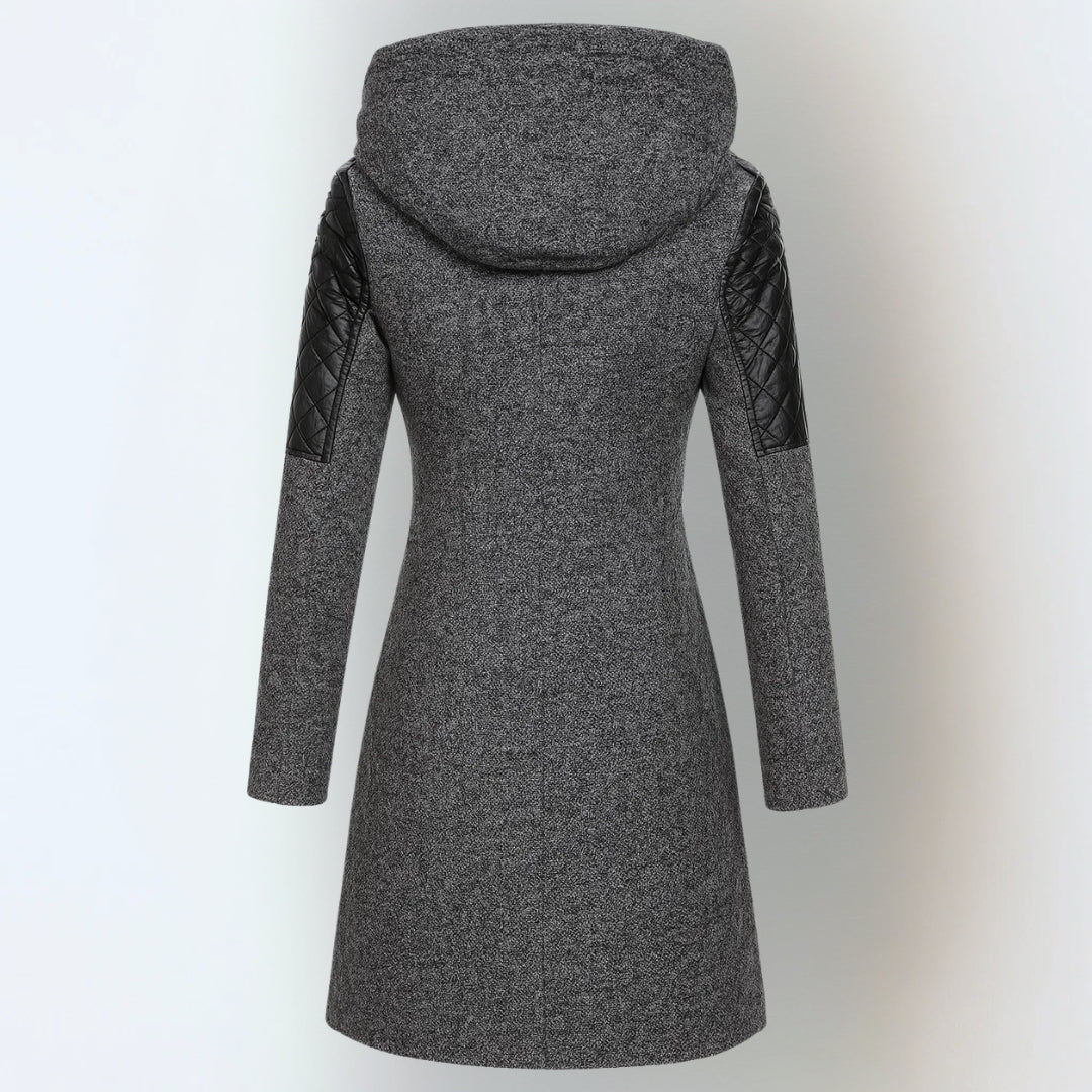 Women's Asymmetrical Hooded Coat