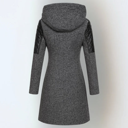 Women's Asymmetrical Hooded Coat