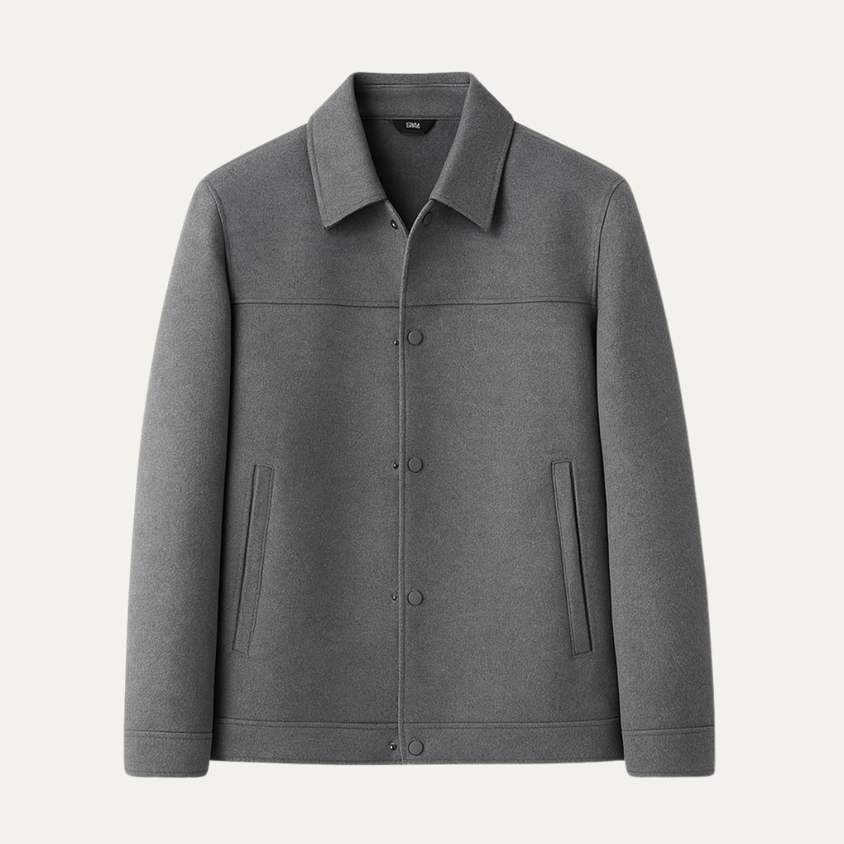 Silverhaven Men's Tailored Overcoat - Fashinoza