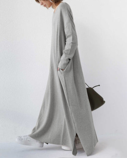 Women's Long Sleeve Winter Dress Oversized