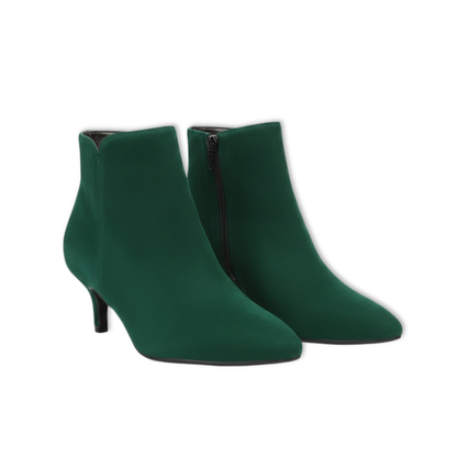 New Heel Women Boots Ankle Boots Pointed Toe Thin Heel