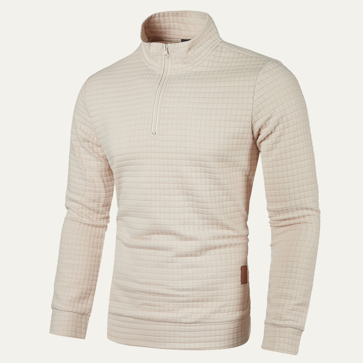 Men's Lightweight Quarter Zip Sweater Warm