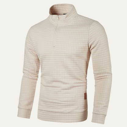 Men's Lightweight Quarter Zip Sweater Warm