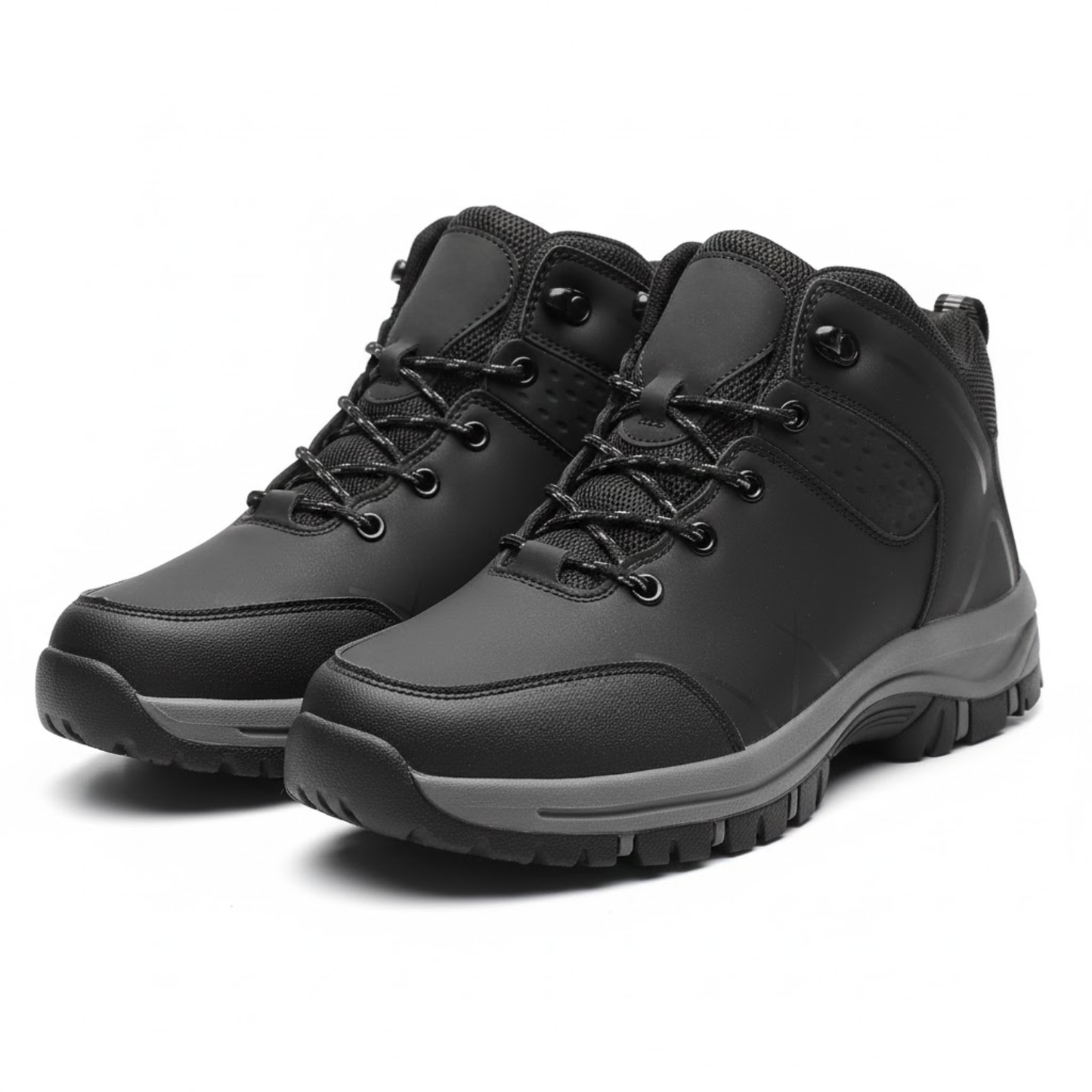 Men's Retro Hiking Boots Comfort Breathable Waterproof Anti-Slip Outdoor Camping Work Shoes