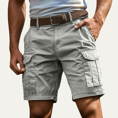Men's Summer Utility Shorts Cotton With Pockets