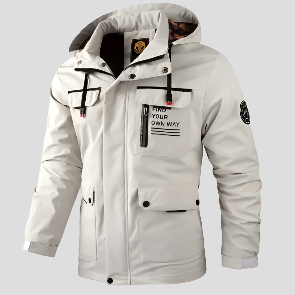 Men's Winter Jacket Waterproof Insulated - Fashinoza