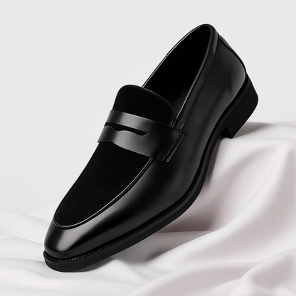 Nirvana Men's Leather Penny Loafers