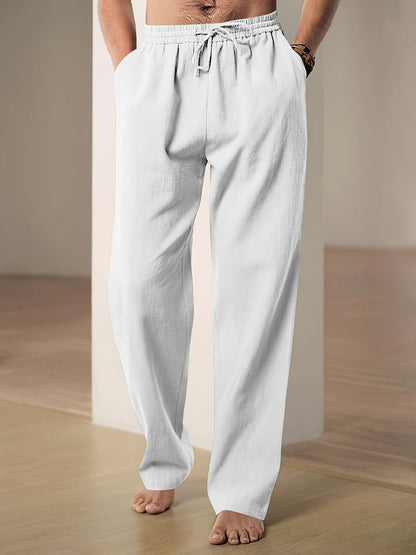 Men's Drawstring Pants Relaxed Fit - Fashinoza