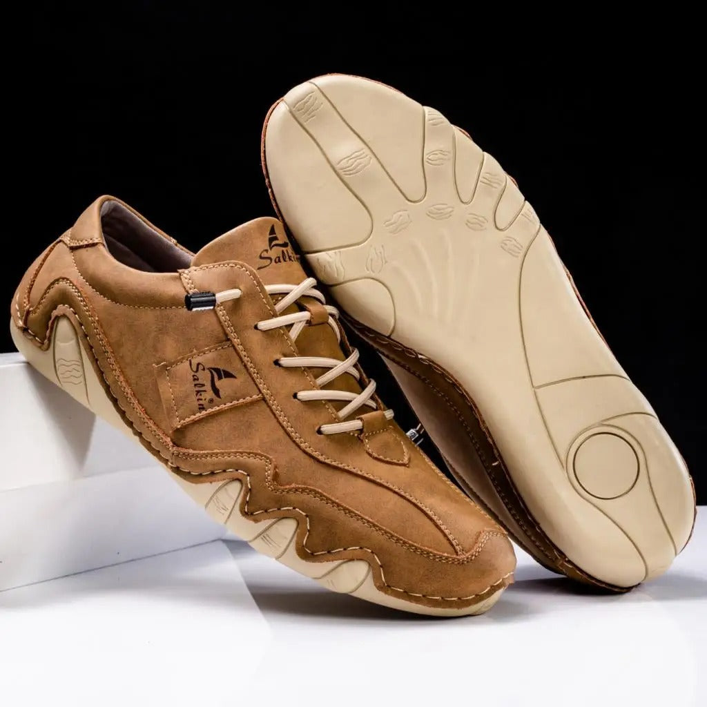 Casual Comfort Lace-Up Shoes