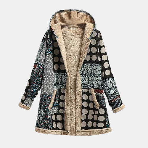 Elegant Dotted Women's Jacket - Fashinoza