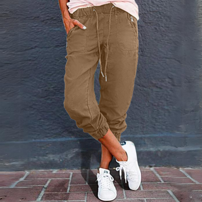 Men's Elastic Waist Jogger Pants Drawstring