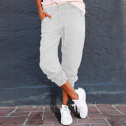Men's Elastic Waist Jogger Pants Drawstring