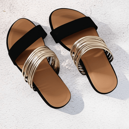 Women's Multi-Strap Slide Sandals