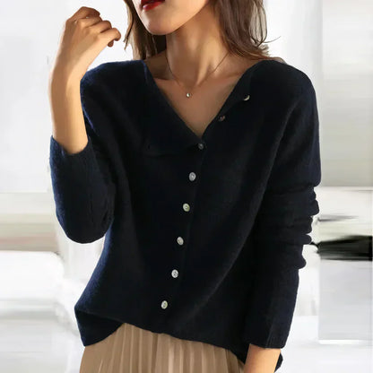 Women's Long Sleeve Cotton Blouse