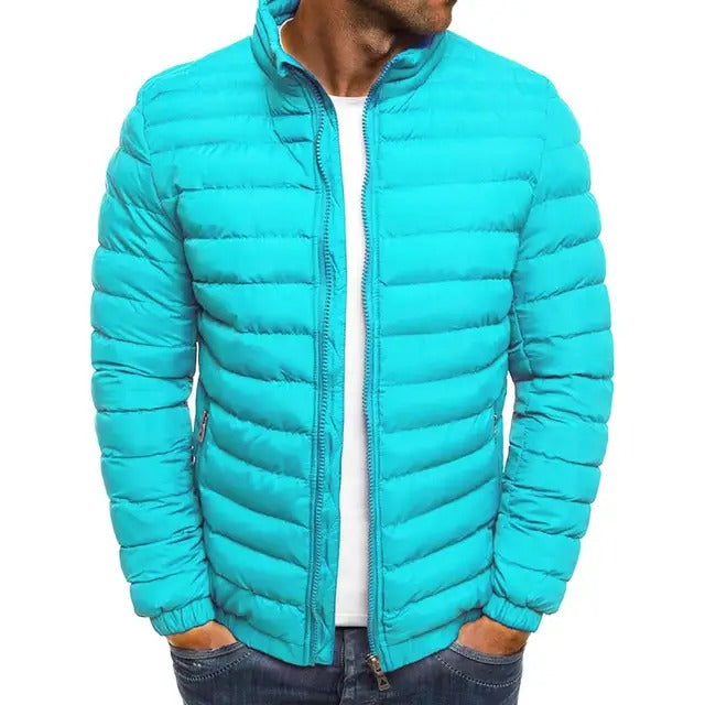 Men's Mid Season Jacket Stand Up Collar