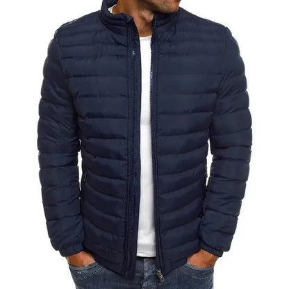 Men's Mid Season Jacket Stand Up Collar