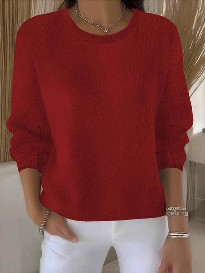 Evelyn | Women’s Spring Crew Neck Sweater