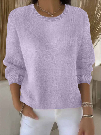 Evelyn | Women’s Spring Crew Neck Sweater