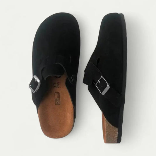 Women's Adjustable Buckle Clogs Comfortable - 
Fashinoza