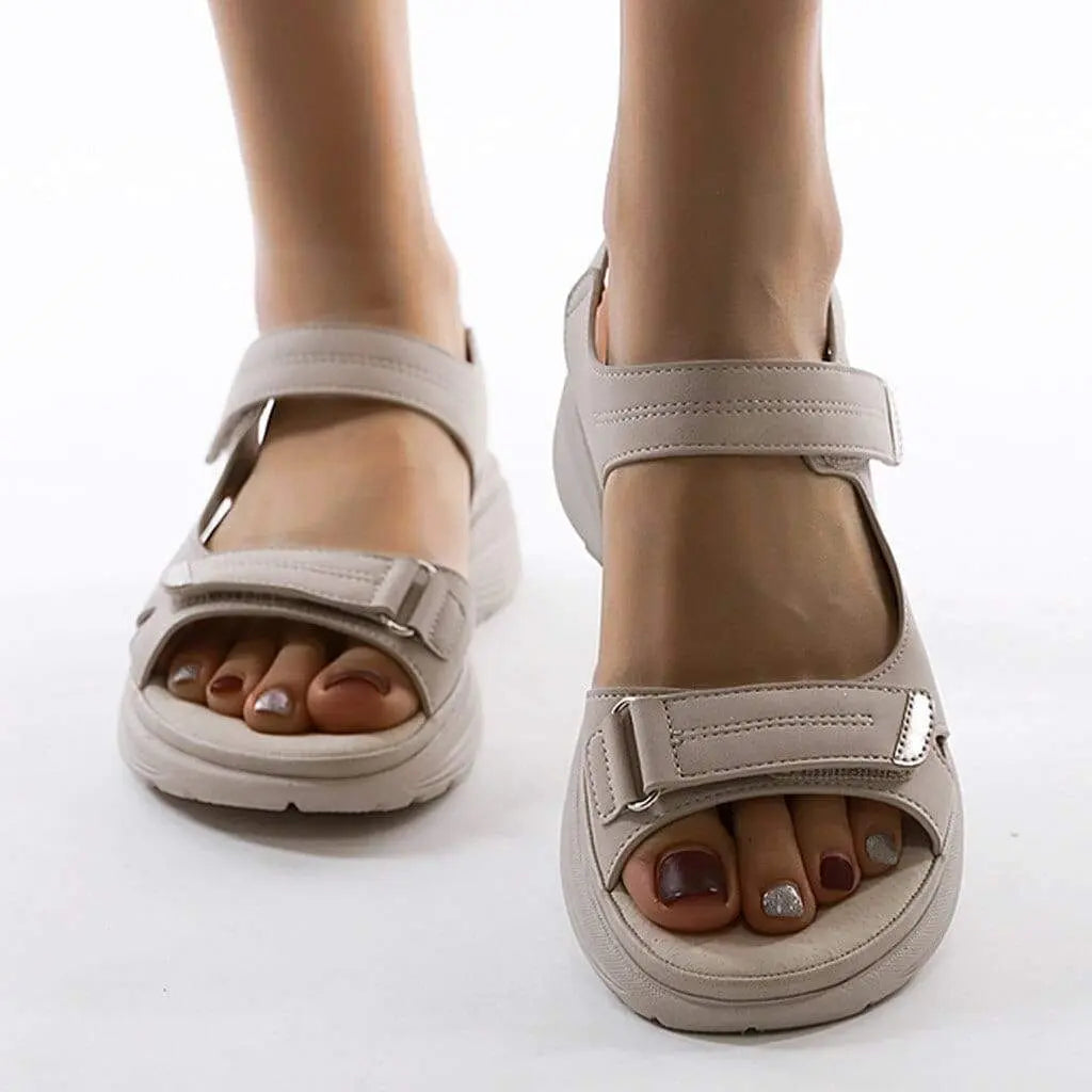 Adjustable Strap Orthopedic Sandals for Women – Stylish & Comfortable