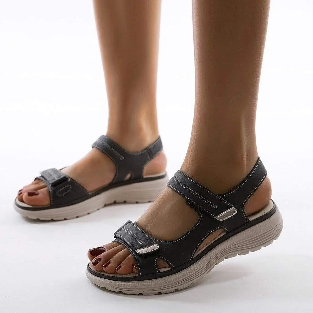 Women's Adjustable Sandals Comfortable Strap - 
Fashinoza